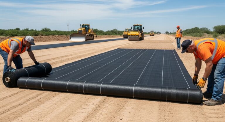 Geotextile Use in Road Construction: Benefits & Applications
